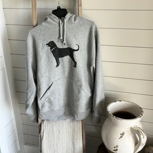 The Black Dog Gray Hoodie